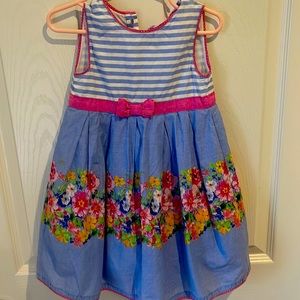 JoJo Maman Bebe Dress size 12-18mos - Spring/Easter!